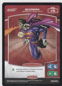 2017 PANINI METAX JUSTICE LEAGUE BIZZARRO RARO R109 - Foto 1 di 2