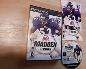Madden NFL 2005 PS2 (PlayStation 2) VG Complete - Picture 1 of 1