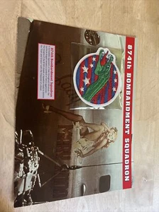 874th BOMBARDMENT SQUADRON ~ Willabee & Ward WWII AIR WAR PATCH ~ Lady Mary Anna - Picture 1 of 8