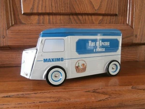 BOITE METAL CITROËN TYPE H MAXIMO produit sous licence VIDE - Picture 1 of 3