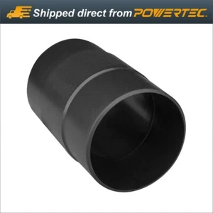 Conector de manguera de polvo POWERTEC 70123 de 4 pulgadas con adaptador de empalme de conexión rápida, ABS - Imagen 1 de 8