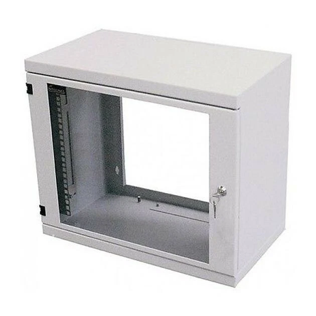 Armadio Rack 19'' a muro 10 unità prof. 400 Grigio Assemblato - Immagine 1 di 1