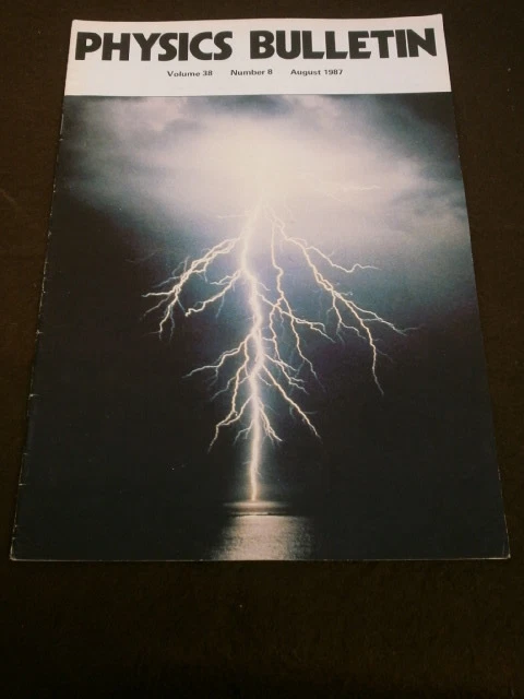 PHYSICS BULLETIN v28 # 8 - AUG 1987 - THREADS & THRUSTS IN POLYMER SCIENCE - Image 1 of 1