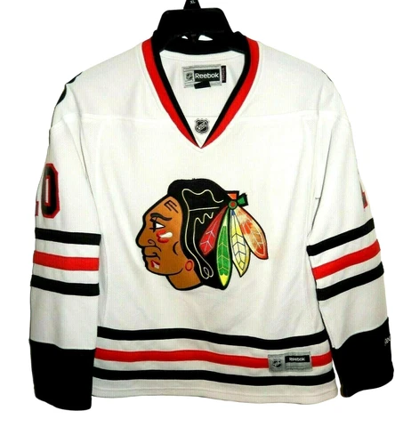 Reebok NHL Women's Chicago Blackhawks #10 Patrick Sharp Hockey Jersey Medium Cover