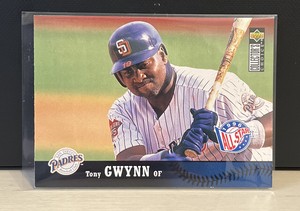 1997 Upper Deck Collector's Choice Tony Gwynn #210 HOF San Diego Padres