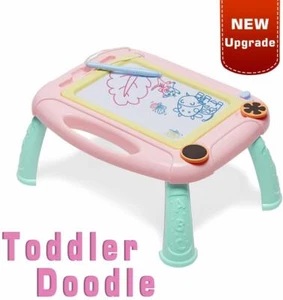 Kids Magnetic Drawing Board for Girls Birthday Gifts Portable Doodle Drawing Pad - Picture 1 of 9
