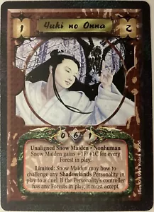 Legend Five Rings CCG Shadowlands Yuki no Onna Fixed MINT AEG - Picture 1 of 1