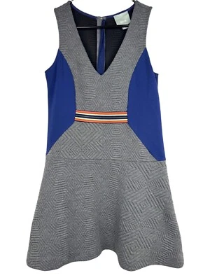 Maeve Anthropologie Ludlow Quilted Sleeveless Dress Drop Waist Preppy Size S - Image 1 of 4