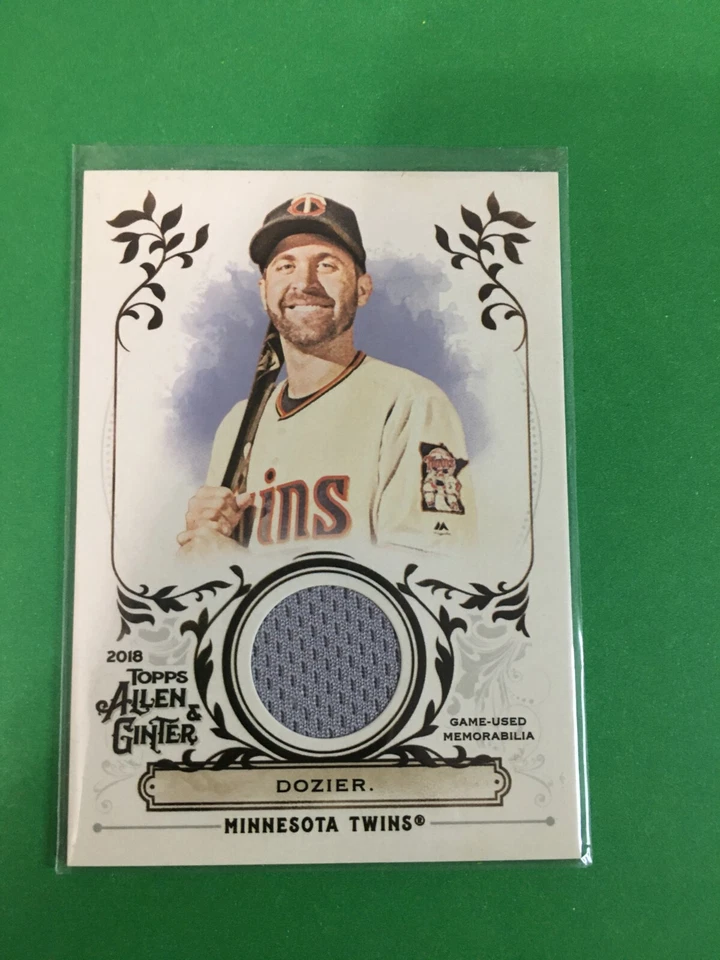 F146,704 2018 Topps Allen and Ginter Relics #FSRABD Brian Dozier TWINS - Image 1 of 1