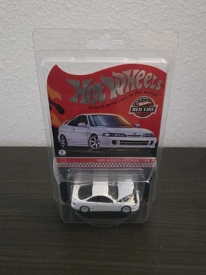 Honda Integra Type R 1995 exclusivo Hot Wheels RLC Club 2023 (blanco) Foto 1 de 2