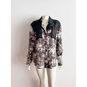 Andrew Marc Richard Chai Seidenbluse Large - Bild 1 von 6