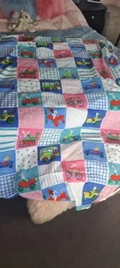 Designers Guild 'Hopscotch' Vintage Childrens Cotton Fabric 160cm Offcut Remnant - Picture 1 of 6