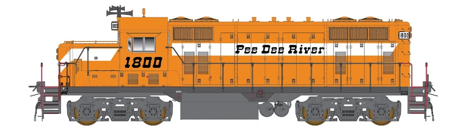 InterMountain Railway HO Pee Dee River GP 16 49831 - Image 1 of 1