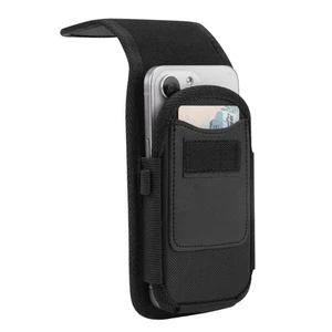Phone Holsters Nylon Belt Case Phone Pouch Belt Holder Waist Bag Case for Hiking - Picture 1 of 12