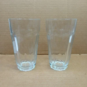 Juego de 2 ~ 8oz VASOS DE JUGO ~ PALACOS ~ Pasabahce ~ Hecho en Turquía ~ Usado en Excelente Condición! ¡BONITO! - Imagen 1 de 5