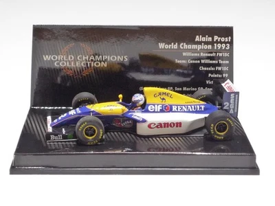 MINICHAMPS 1:43 WILLIAMS RENAULT FW15C A. PROST WORLD CHAMPION 1993 "CAMEL" - Image 1 of 4