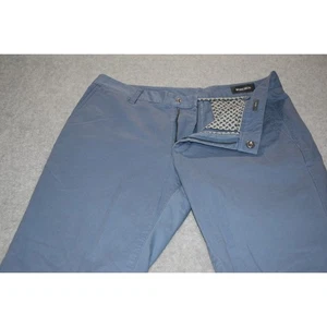 Bonobos Pants Mens Size 33 x 30 Chinos Khakis Classic FLAT Straight Blue Cotton - Picture 1 of 6