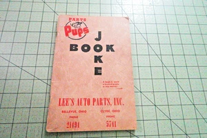 Shelby Ohio Napa Auto Parts PUPS JOKE BOOK   Girls Bawdy Comic - Picture 1 of 2