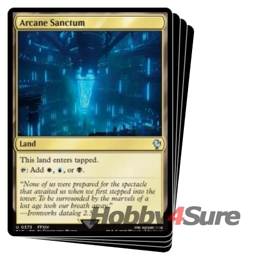 Arcane Sanctum X4 M/NM Magic: The Gathering MTG Final Fantasy Commander - Image 1 of 1