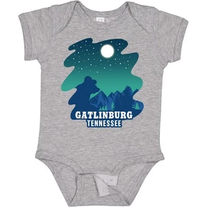 Inktastic Smoky Mountains Gatlinburg Tennessee With Bear Baby Bodysuit State Jmg - Picture 1 of 9