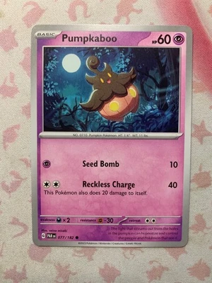 Pumpkaboo Common SV04: Paradox Rift 077/182 NM - Image 1 of 2