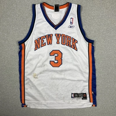 Vintage Stephon Marbury Jersey Size Extra Large Reebok New York Knicks 3 - Image 1 of 4