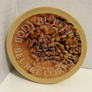 The Body Shop Sesame Body Butter 6.9 Oz Very Dry Skin ~ Sealed ~ New Old Stock - Picture 1 of 2