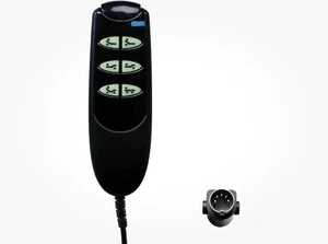6 Tasten 5 Pin Fernbedienung Mobilteil für elektrischen Antrieb medizinische Krankenhaus Betten - Bild 1 von 5