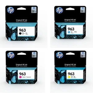 HP963 Set completo di cartucce di inchiostro originali HP 963 - confezione multipla da 4 articoli - Foto 1 di 1