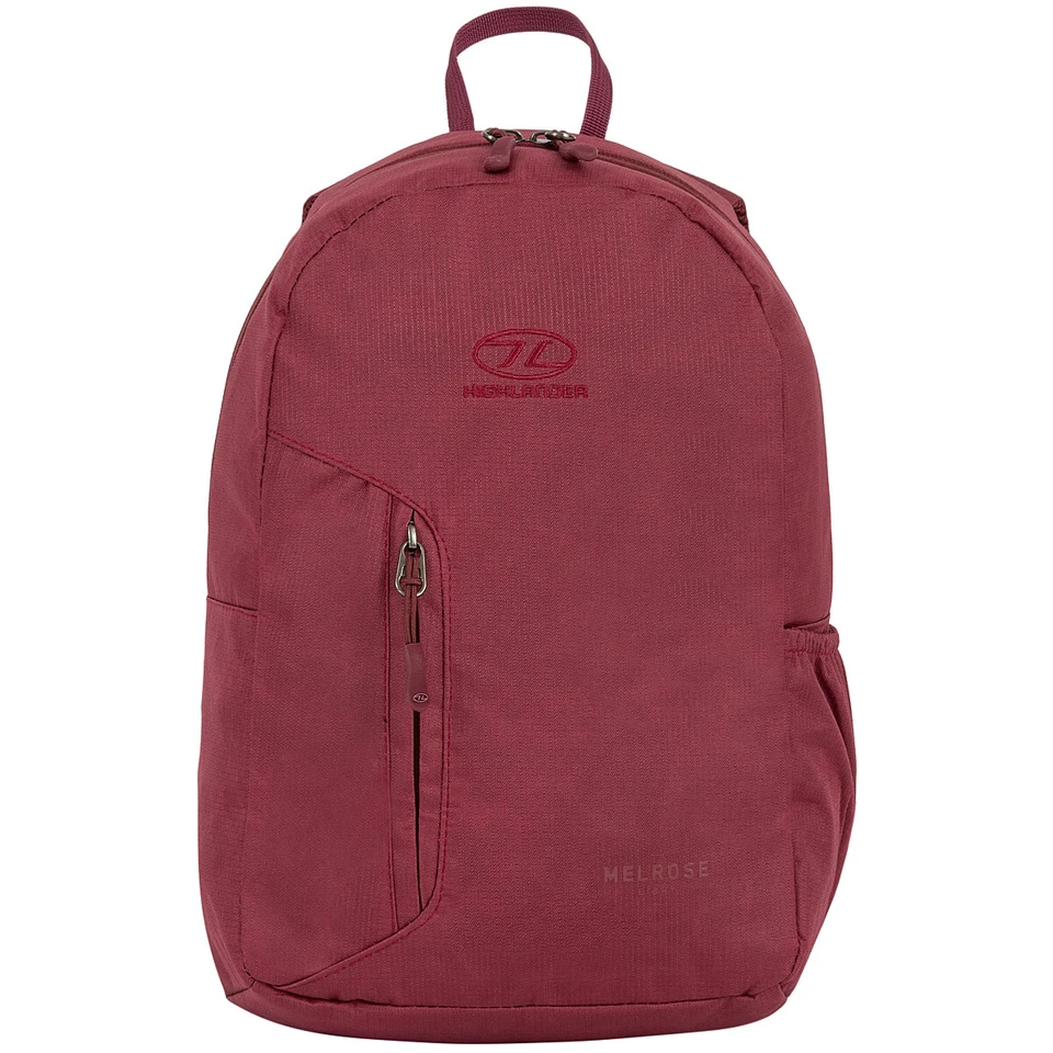 Mochila Highlander Melrose para Hombres Viaje Senderismo Camping Bolsa Borgoña Foto 1 de 1