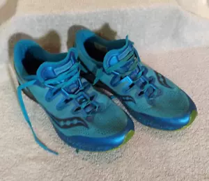 Saucony Mens Freedom ISO Blue Everrun Running Shoes, Size: 12.5 #JJ8+10 - Picture 1 of 9