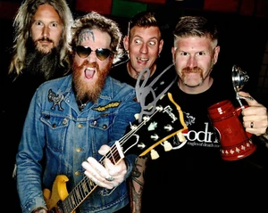 GFA Mastodon Band Baterista * BRANN DAILOR * Foto firmada 8x10 Certificado de autenticidad - Imagen 1 de 1