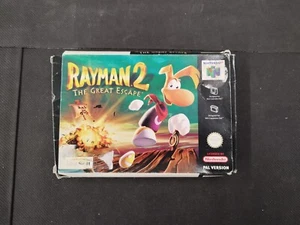 Rayman 2 The great Escape Nintendo 64 Loose PAL EUR FRA N64 - Foto 1 di 8