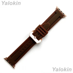 R.Gold Finish Armband WD Buckle (BRD) Apple Watch Ultra 3 2 1, 11 10 SE 3 Series - Bild 1 von 4