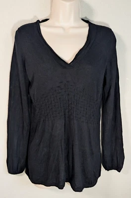 Suéter para mujer White House Black Market talla M tejido fino suave seda cachemir Foto 1 de 4