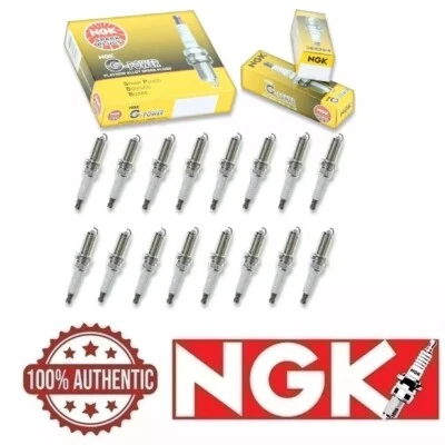 Genuine NGK Platinum Spark Plug 16PCS for Ford F-150/ F-250 F-350 Super Duty V8 - Image 1 of 2