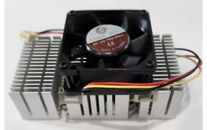 Global Win VOS32 Single 60mm Lüfter AMD K7 Intel Pentium II/III CPU Kühler - Bild 1 von 2