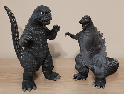 Godzilla 1974 1954 Diamond Select Toys Monograma Figura Banco Lote Nuevo Foto 1 de 2