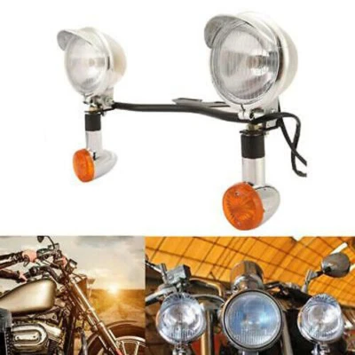 Passing Turn Signal Light Bar For Kawasaki Vulcan Classic Custom 900 800 750 - Image 1 of 4