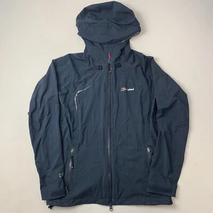 Womens BERGHAUS AQ 2.5 Stretch Waterproof Jacket / Dark Blue / uk12 - Picture 1 of 10