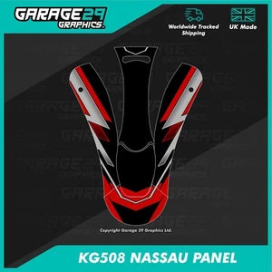 KG 508 KART NASSAU PANEL STICKER KIT - DART - COLOUR 2  - CUSTOMISABLE - Picture 1 of 3