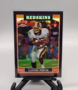 2006 Topps Chrome Black Refractor /199 Clinton Portis #5 - Picture 1 of 5