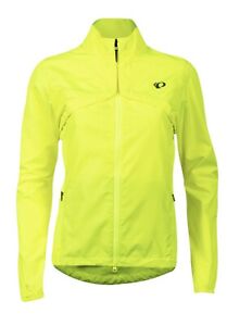 Pearl Izumi Women's Quest Barrier Convertible Cycling Jacket -Medium- Yellow NWT
