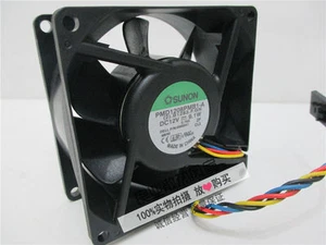 Sunon PMD1208PMB1-A fan 12V 9.1W 80*80*38mm 4pin PWM #M356 QL - Picture 1 of 1