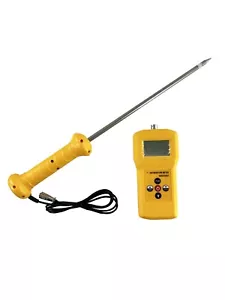 Handheld Hay Moisture Tester Meter Hay Moisture Content Testing Instrument 0-80% - Picture 1 of 19