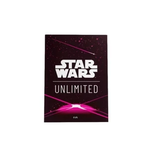Star Wars Unlimited Space Magenta Sleeve NEW Sealed Gamegenic - Imagen 1 de 1