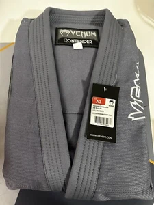 Venum Contender 2.0 Brazilian Jiu-Jitsu Gi  - Grey - A3 - Picture 1 of 8