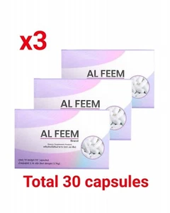AL FEEM Dietary Supplement Natural Extracts Reduced acne Clear Smooth Skin - Picture 1 of 15