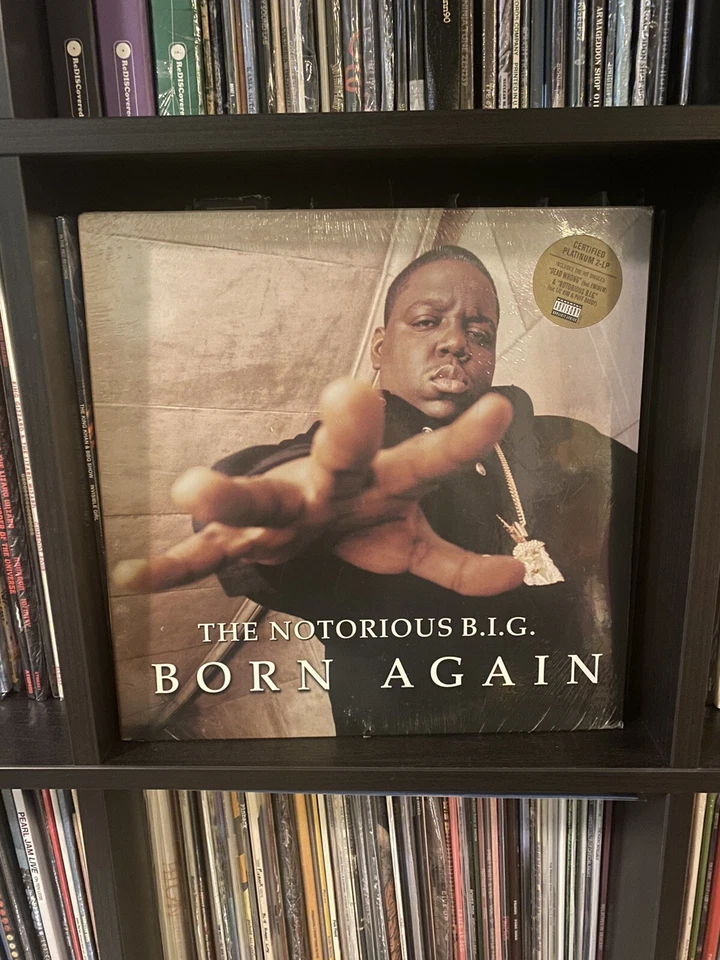 The Notorious B.I.G. Born Again, 2x Vinyl LP Album, 2017 Pressing W/Hype Sealed - Image 1 of 1