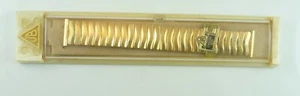 NOS JB Champion Gold Tone in Box Wristwatch Bracelet / Band - Parts / Repair  - Picture 1 of 4